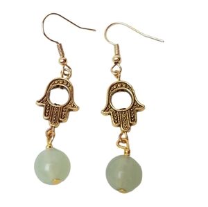 Hand of God Hamsa Earrings